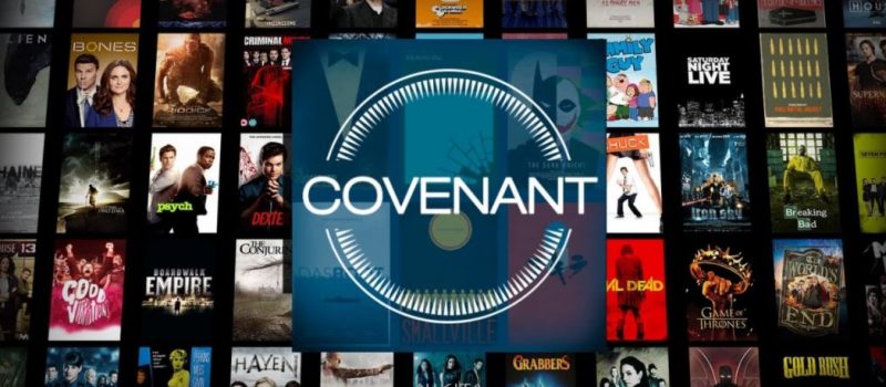 En la captura la portada de Covenant un plugin para Kodi