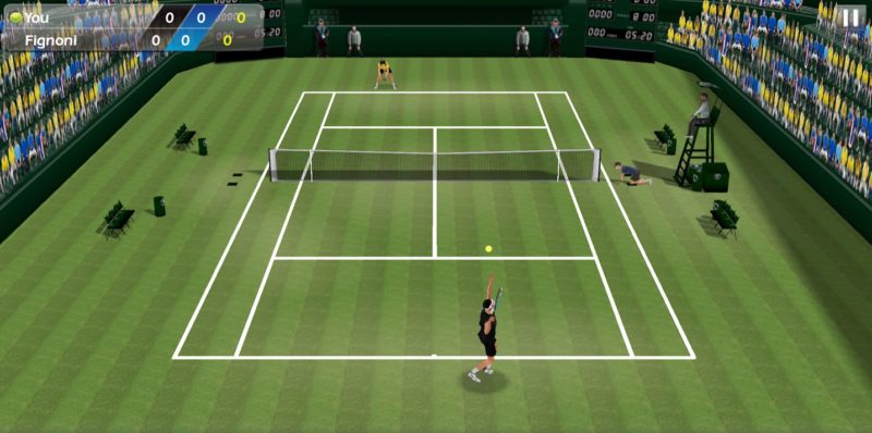 Jugando al Tennis 3D