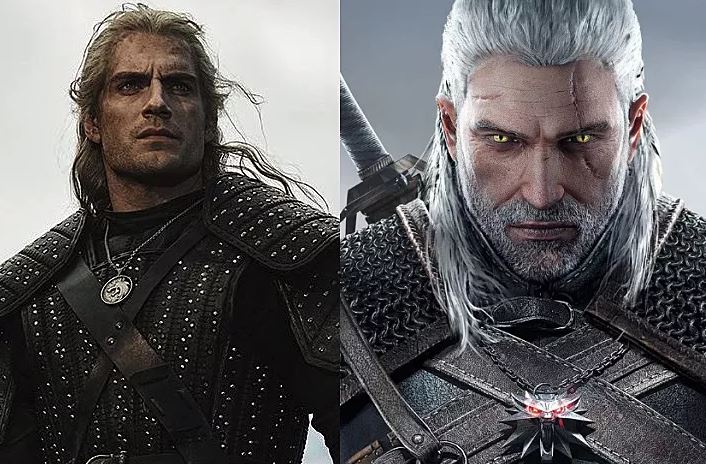 Comparación entre la serie y el videojuego The Witcher