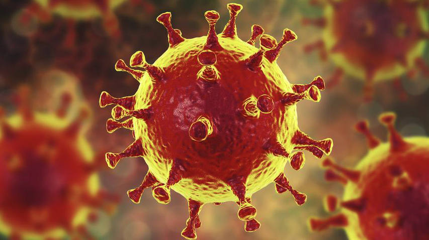 Imagen de moléculas de virus