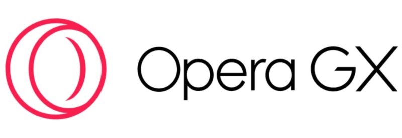 Logotipo del navegador para gamers Opera GX