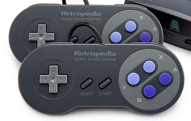 Nueva consola retro Retropedia mandos