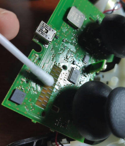 Limpieza del conector de PS3