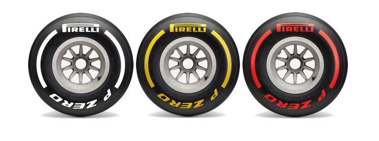 Tipos de neumáticos de F1