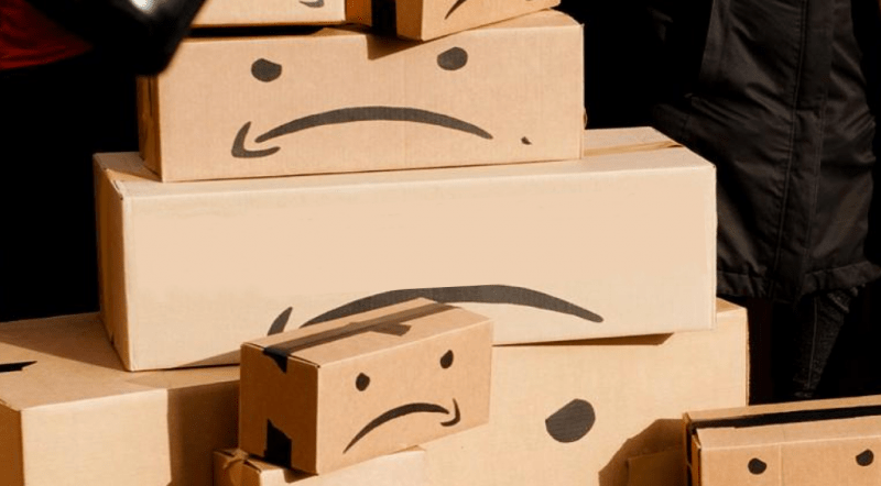 Errores en pedidos de Amazon
