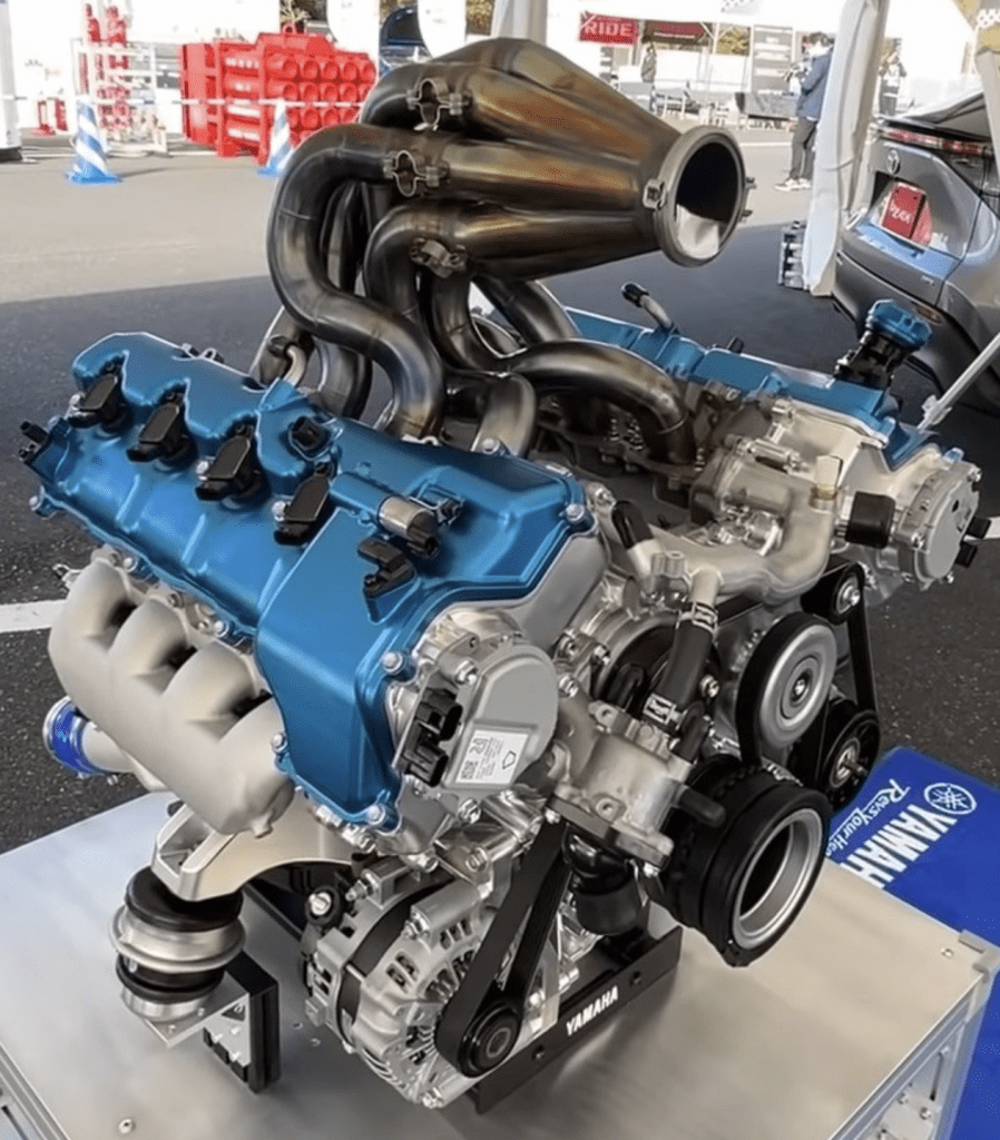 Motor de hidrógeno 5 litros V8 442 cv