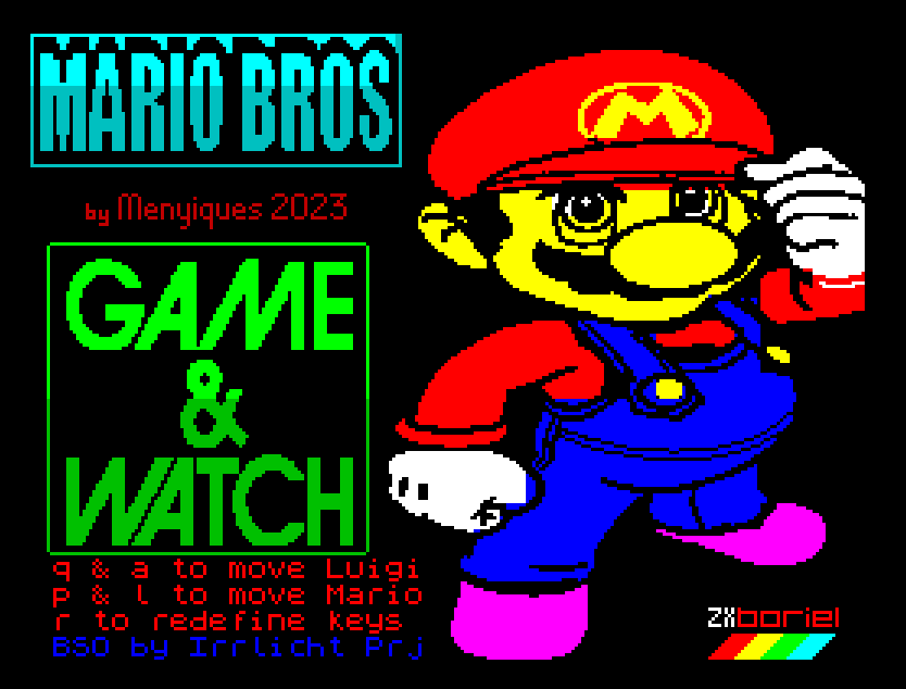 Game & Watch Mario Bros gratis